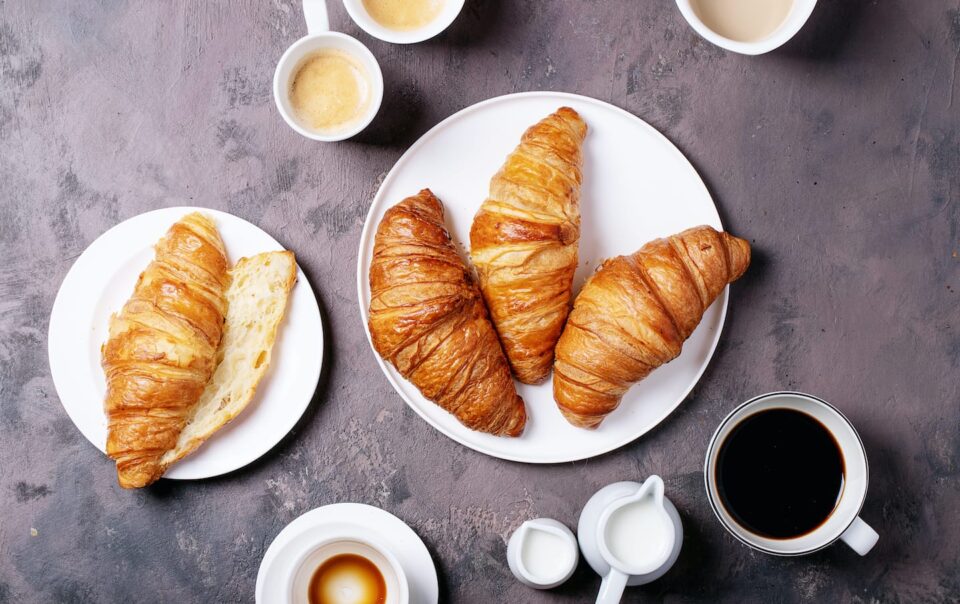 Bollería café Croissant